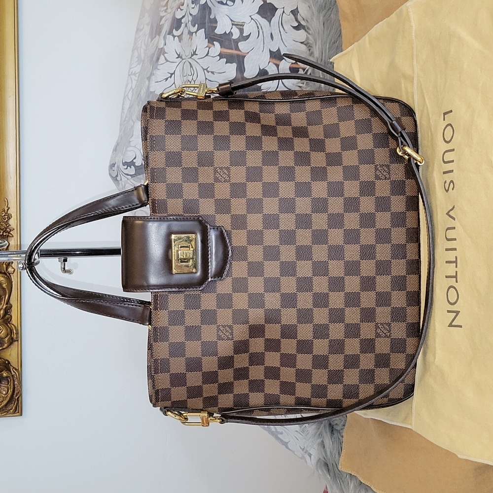 LV Roseberry Cabas Damier Ebene 2 way bag